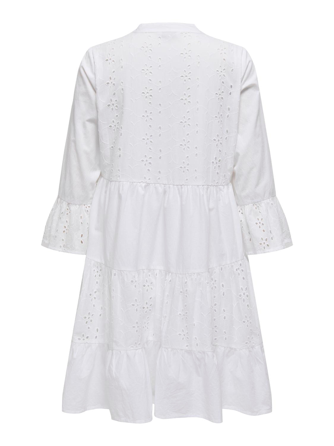 PGBENITA Short Dress - Hvit